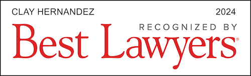 Clay Hernandez Best Lawyers 2024 Badge