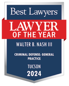 Badge of lawyer of the year for Walter B. Nash III